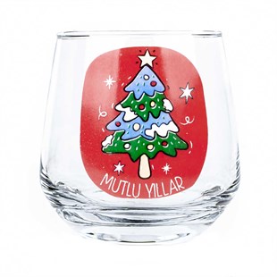 Christmas Çam Ağacı Meşrubat / Su Bardağı